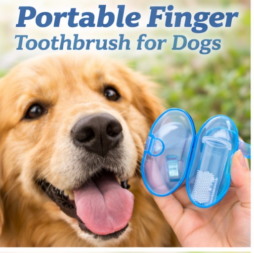 Soft Finger Dog Toothbrush