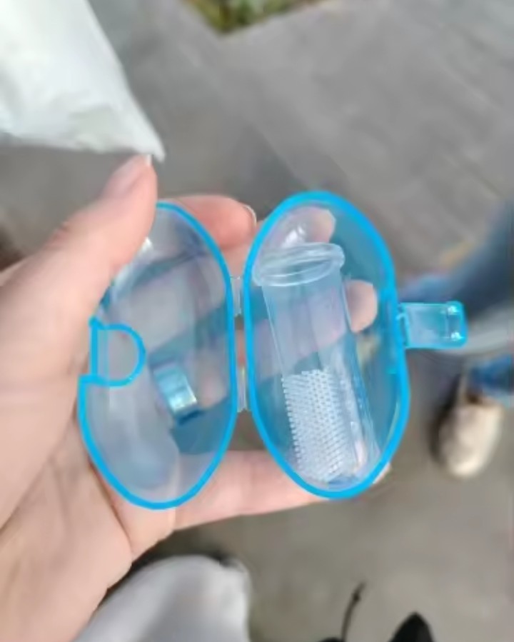 Soft Finger Dog Toothbrush